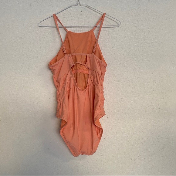 Anthropologie High-Neck One-Piece Swimsuit SZ S - Picture 3 of 10